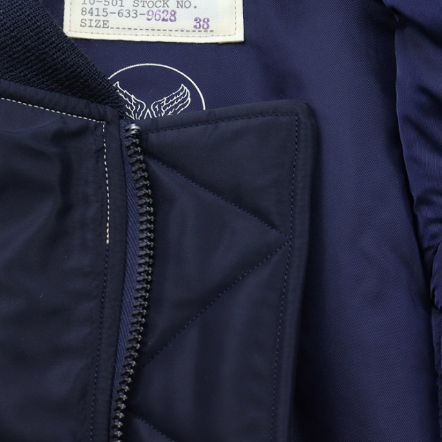 初期バズリクソンズ B-15C フライト エアフォースブルー　M　38 紺 No. BR14699 / Type B-15C (MOD.) “B. RICKSON & SONS. INC.” - BUZZ