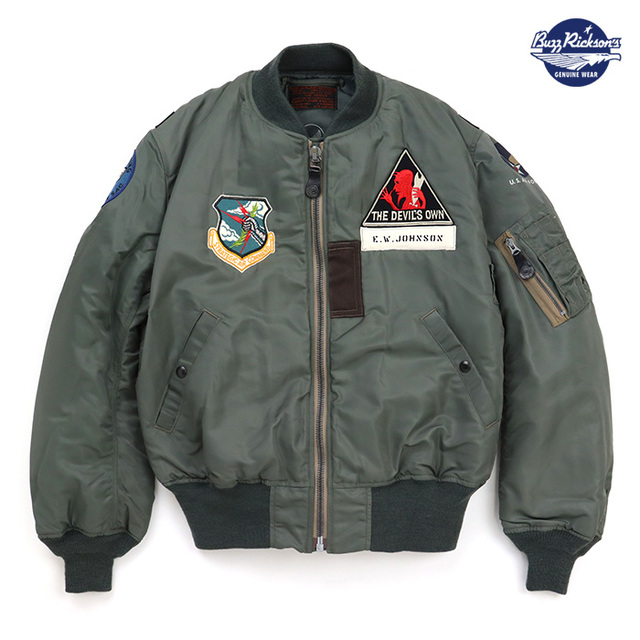 BUZZ RICKSON'S バズリクソンズ フライトジャケット Type MA-1 ALBERT TURNER & CO., INC. 96th BOMB.SQ. タイプMA-1 アルバートターナー&カンパニー 第96爆撃飛行隊 BR15994