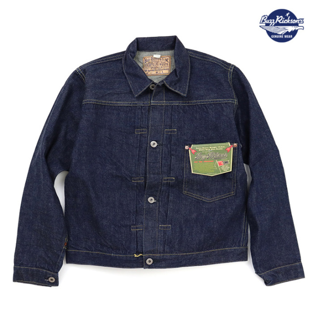 BUZZ RICKSON'S バズリクソンズ ジャケット WORLD WAR II DENIM BLOUSE 大戦モデル デニムブラウスBR16041 SPLIT T スプリットT BR16041T