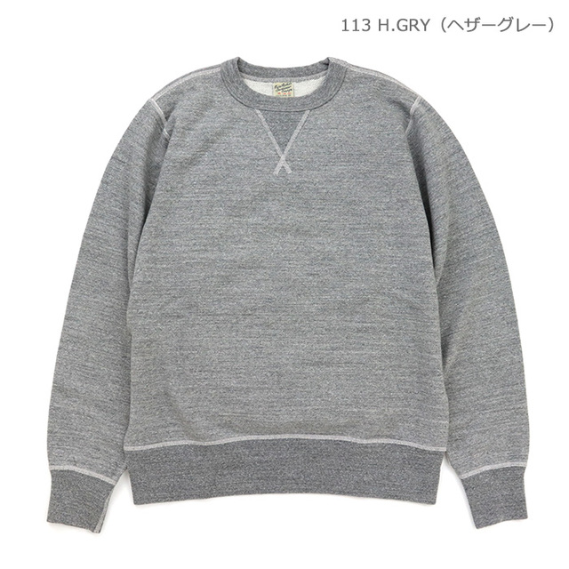 BUZZ RICKSON'S バズリクソンズ スウェット SET-IN CREW NECK SWEAT SHIRT セットイン クルーネック スウェットシャツ BR65622