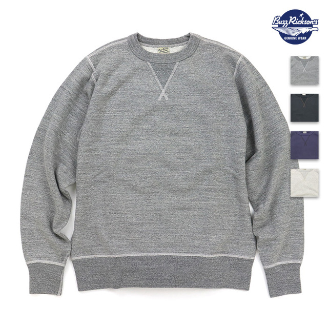 BUZZ RICKSON'S バズリクソンズ スウェット SET-IN CREW NECK SWEAT SHIRT セットイン クルーネック スウェットシャツ BR65622