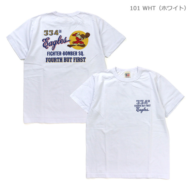 BUZZ RICKSON'S バズリクソンズ 半袖プリントTシャツ 334th FTR