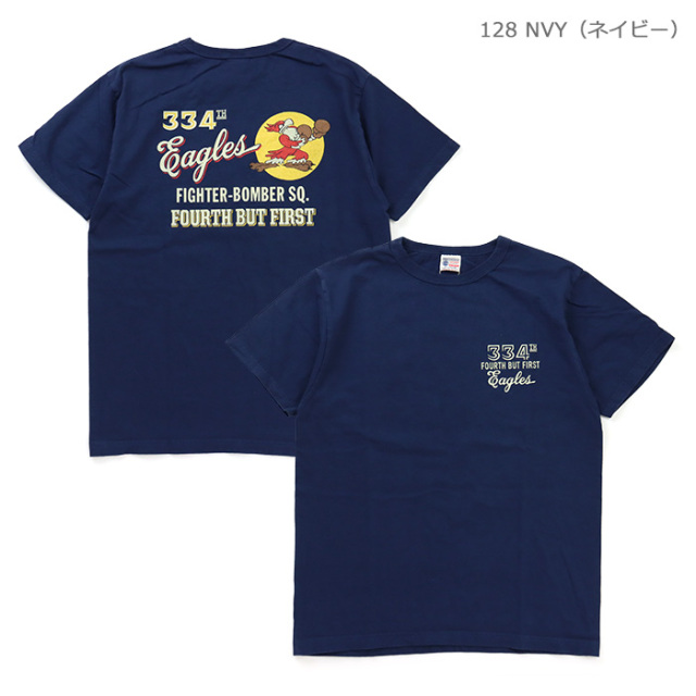 beams buzz rickson バズリクソン Tシャツ Lサイズ BUZZ RICKSON'S バズリクソンズ 半袖プリントTシャツ 334th FTR