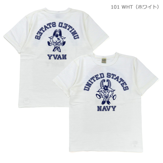 BUZZ RICKSON'S バズリクソンズ SLUB YARN T-SHIRT UNITED