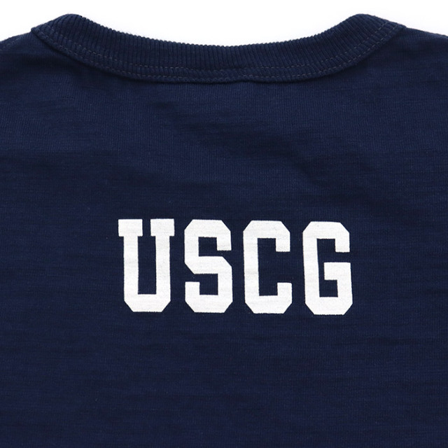 BUZZ RICKSON'S バズリクソンズ SLUB YARN T-SHIRT COAST GUARD