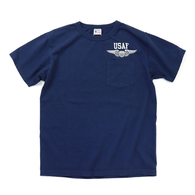 BUZZ RICKSON'S バズリクソンズ 半袖ポケットTシャツ U.S.AIR FORCE