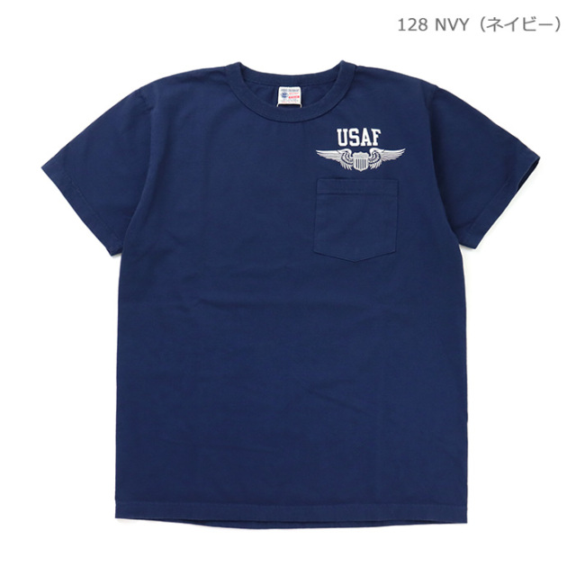 BUZZ RICKSON'S バズリクソンズ 半袖ポケットTシャツ U.S.AIR