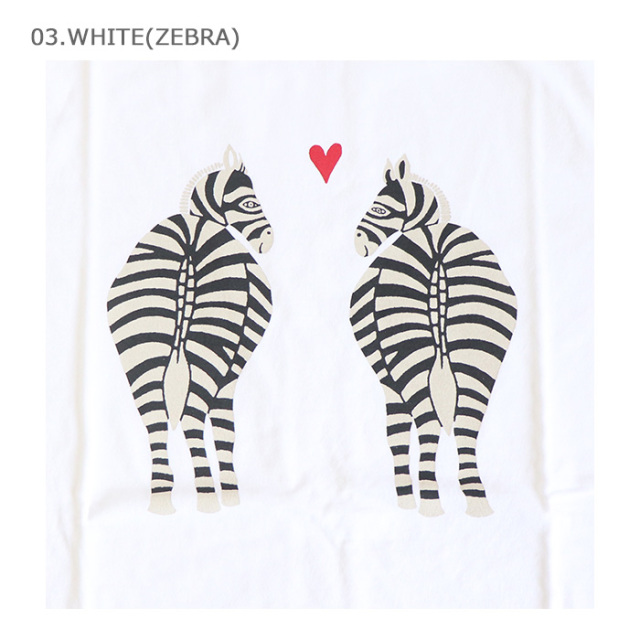 Bohemians ボヘミアンズ キッズ ラブハットハート ラブゼブラ キッズTシャツ KT-4H