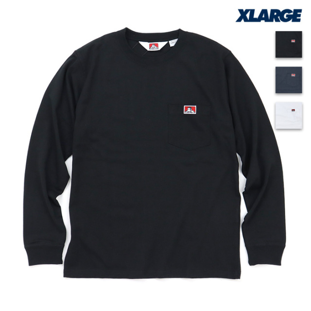 BEN DAVIS,ベンデイビス,長袖,Tシャツ,C-26380042