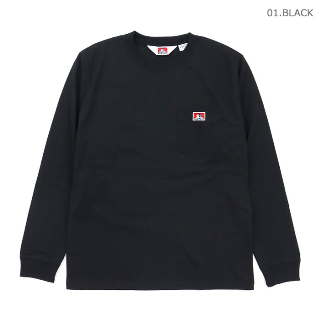 BEN DAVIS,ベンデイビス,長袖,Tシャツ,C-26380042