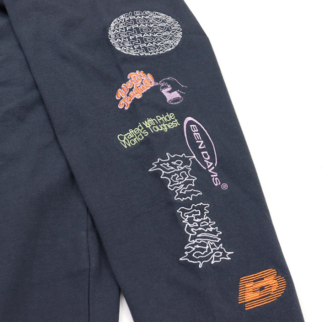 BEN DAVIS,ベンデイビス,長袖,Tシャツ,C-26380049