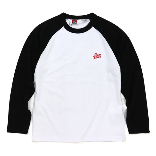 BEN DAVIS,ベンデイビス,ラグラン,Tシャツ,C-26380050