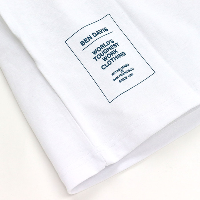 BEN DAVIS,ベンデイビス,ラグラン,Tシャツ,C-26380050
