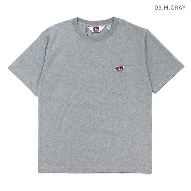 BEN DAVIS ベンデイビス Tシャツ BEN’S POCKET TEE 半袖ポケットTシャツ C-26580000
