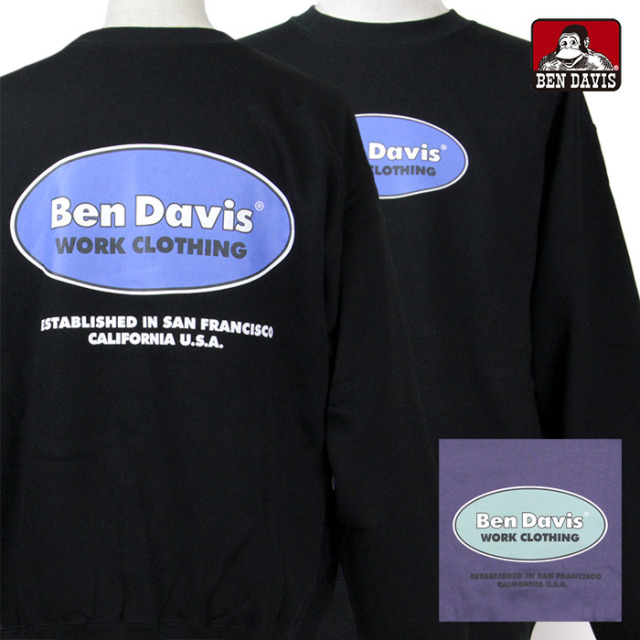 BEN DAVIS,ベンデイビス,スウェットシャツ,C-1780059