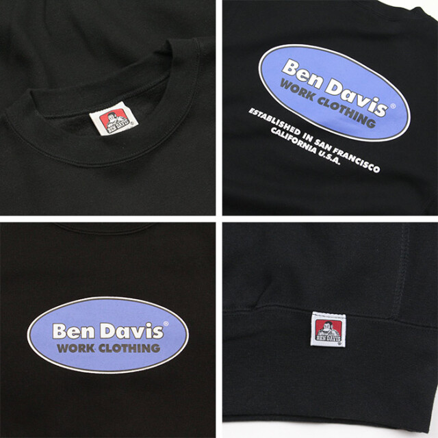 BEN DAVIS,ベンデイビス,スウェットシャツ,C-1780059