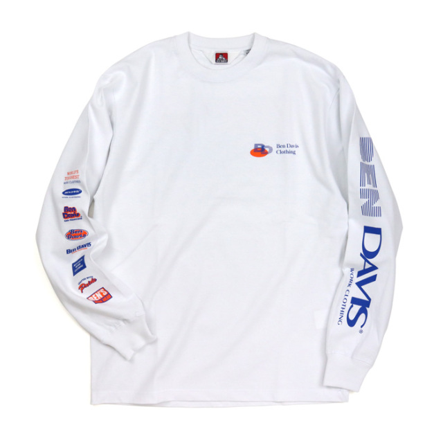 BEN DAVIS,ベンデイビス,長袖,Tシャツ,ロンT,C-23380029
