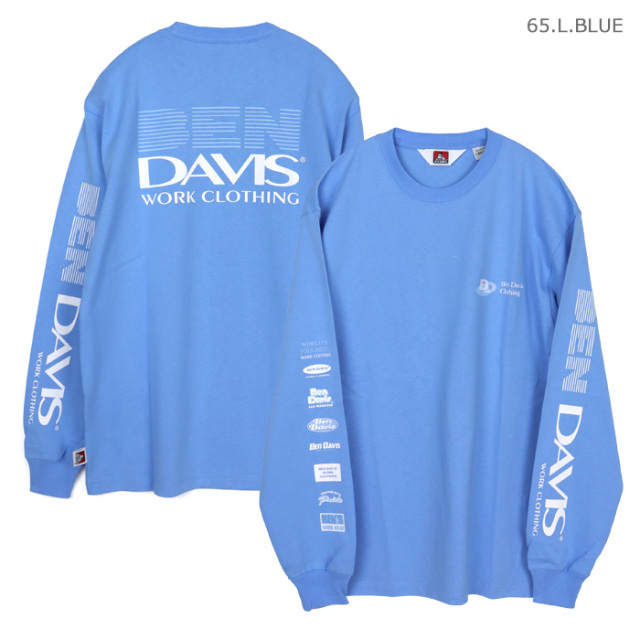 BEN DAVIS,ベンデイビス,長袖,Tシャツ,ロンT,C-23380029