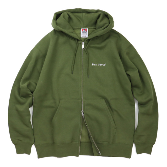 BEN DAVIS,ベンデイビス,ジップパーカー,C-23780055