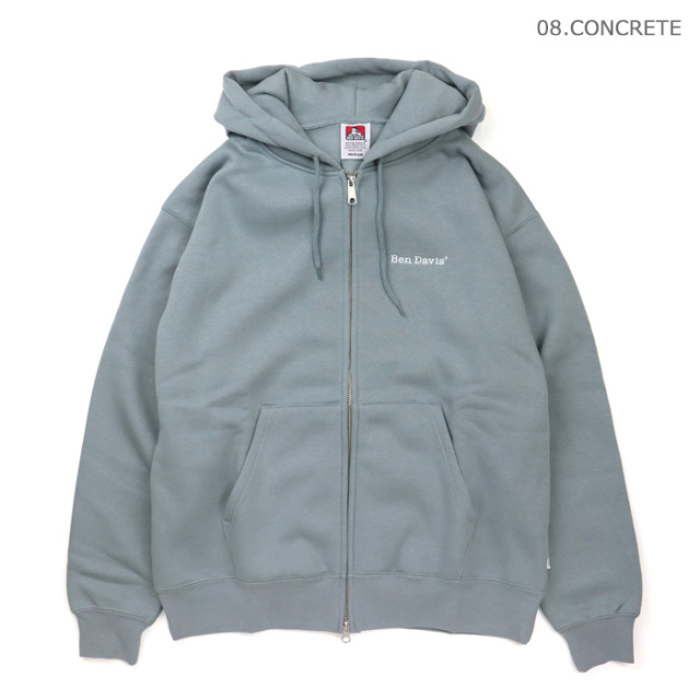 BEN DAVIS,ベンデイビス,ジップパーカー,C-23780055