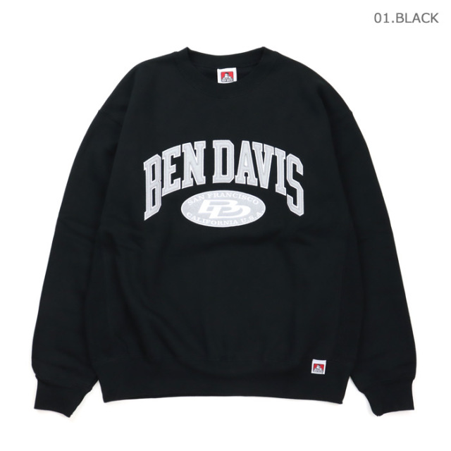 BEN DAVIS,ベンデイビス,トレーナー,スウェット,C-23780061