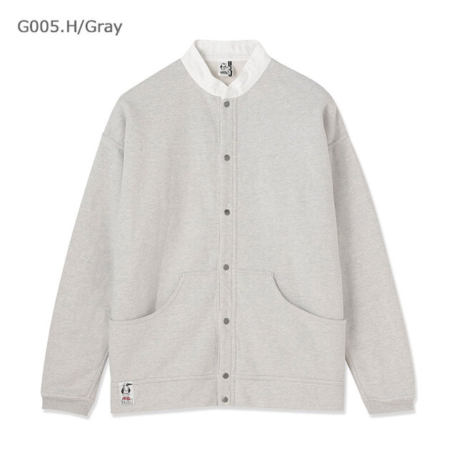 CHUMS チャムス Full Snap Hurricane Top フルスナップハリケーントップ CH00-1571/G005.Hグレー