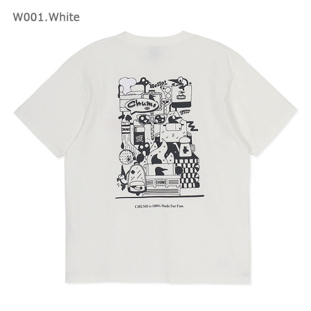 CHUMS,チャムス,半袖Tシャツ,CH01-2522