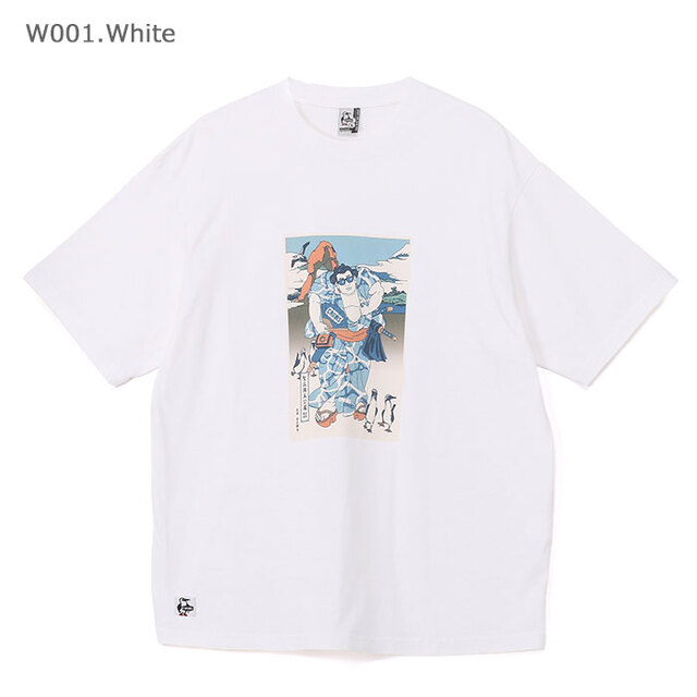 CHUMS チャムス Anti-Bug Ukiyo-e T-Shirt アンチバグウキヨエTシャツ オーバーサイズTシャツ CH01-2718