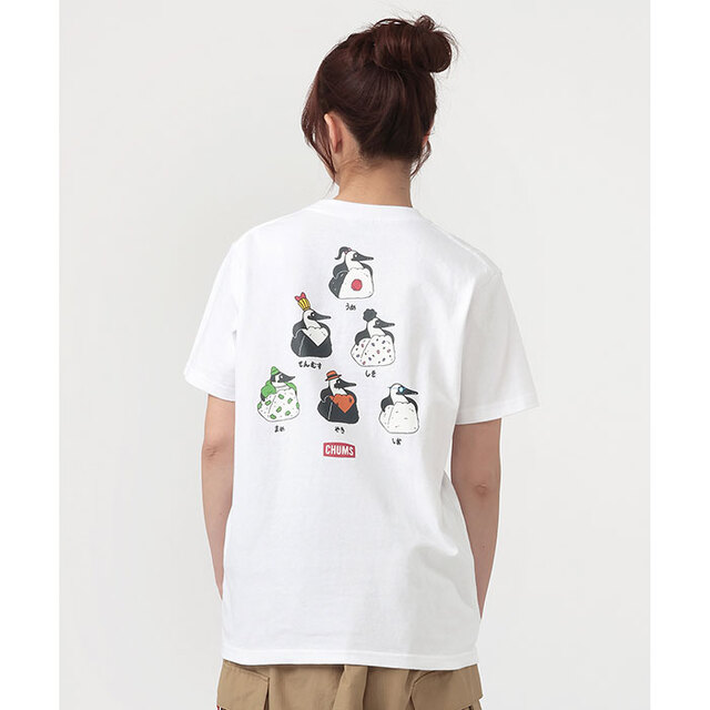 CHUMS チャムス Booby Onigiri Friends T-Shirt ブービーオニギリ
