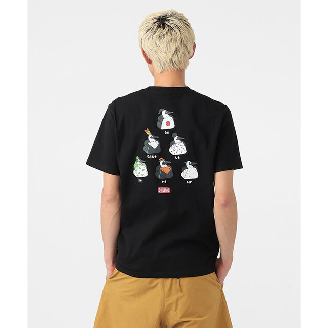 CHUMS チャムス Booby Onigiri Friends T-Shirt ブービーオニギリ