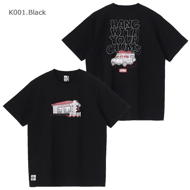 CHUMS チャムス Drive in T-Shirt ドライブインTシャツ CH01-2744