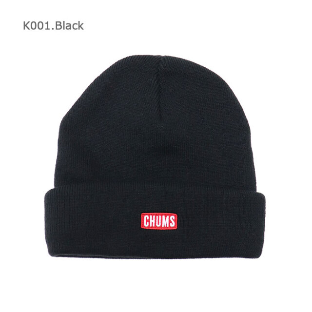 CHUMS チャムス CHUMS Logo Short Knit Cap チャムスロゴ