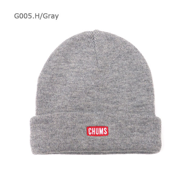 CHUMS チャムス CHUMS Logo Short Knit Cap チャムスロゴ