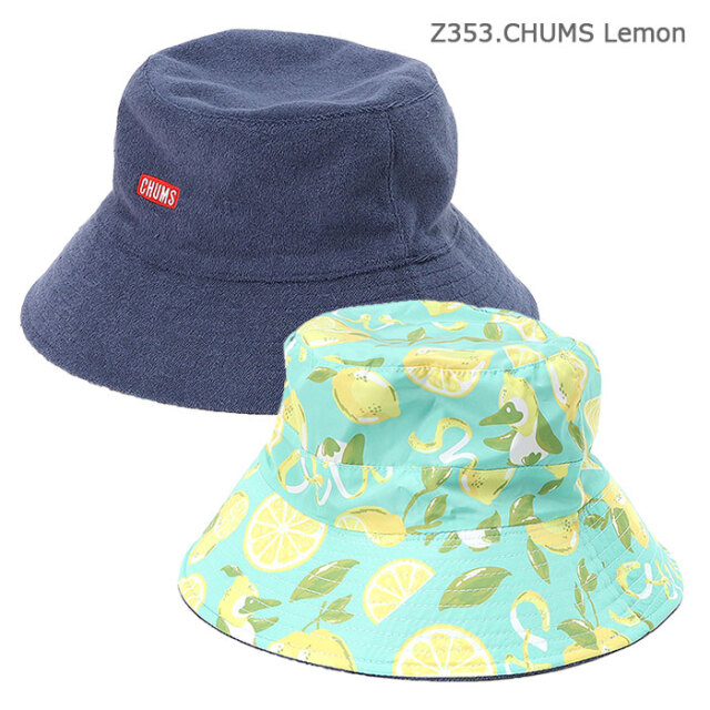 CHUMS チャムス Reversible Pile Bucket Hat リバーシブルパイル