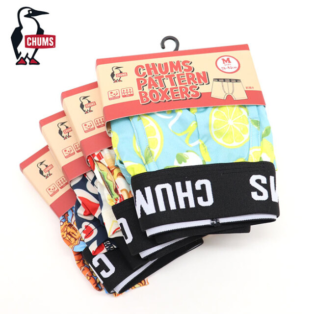 チャムスCHUMSクレイジーパターン新品刺繍ボーダーゴルフウェア チャムス エアトレイルストレッチチャムスハーフジップトップ