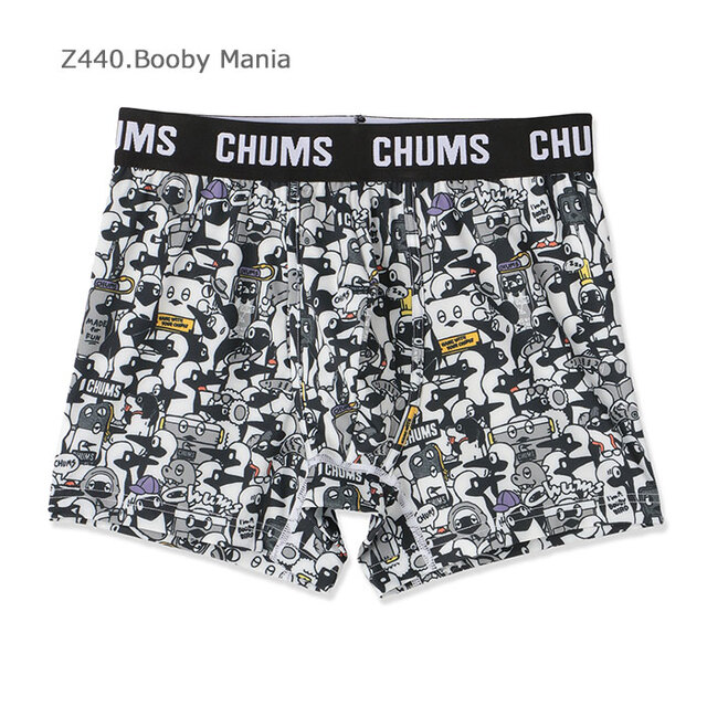 CHUMS チャムス アンダーウェア CHUMS Pattern Boxers チャムスパターンボクサーズ CH09-1339/Z440.Booby Mania