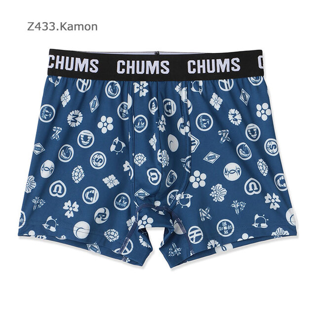 CHUMS チャムス アンダーウェア CHUMS Pattern Boxers チャムスパターンボクサーズ CH09-1339/Z443.Kamon