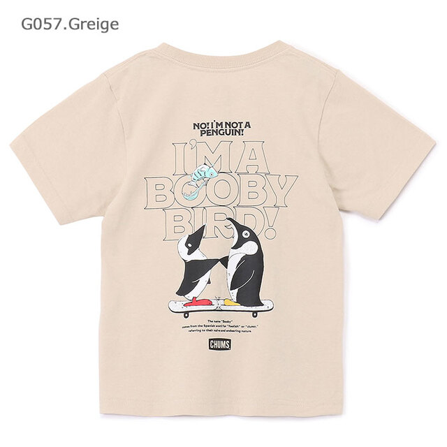 CHUMS チャムス キッズ Kids I'm a Booby Bird Pocket T-Shirt キッズアイムアブービーバードポケットTシャツ CH21-1447