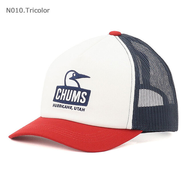 CHUMS チャムス キッズ Kids Booby Face Mesh Cap キッズブービーフェイスメッシュキャップ CH25-1086