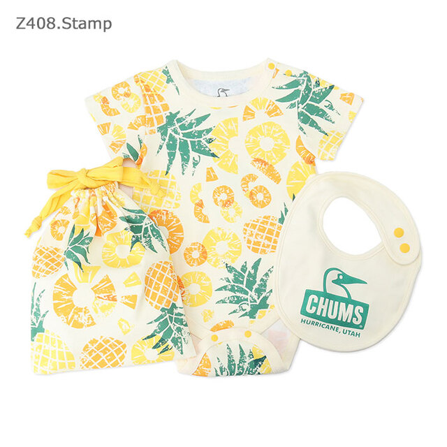 CHUMS チャムス ベビー Baby Patterned Gift Set ベビーパターンドギフトセット CH27-1036/Z408.Stamp