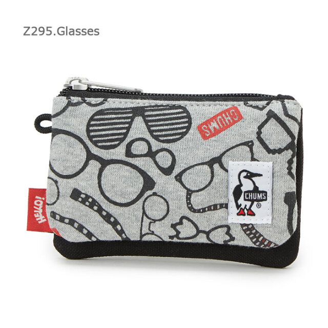 バッグチャーム★ROBINMAY ナイロン 花柄 コインケース CHUMS チャムス Card Coin Case Sweat Nylon カードコインケース