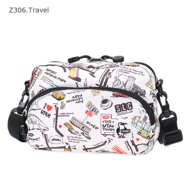 CHUMS チャムス Recycle Shoulder Pouch リサイクルショルダーポーチ