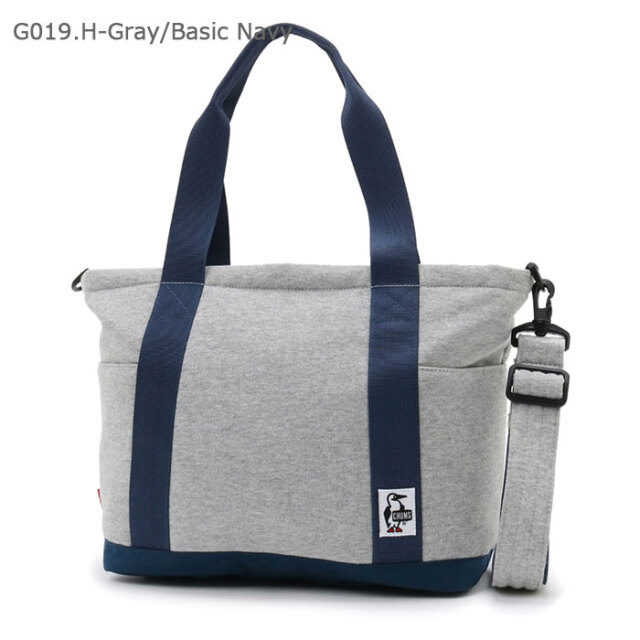 CHUMS チャムス Open Top Tote Bag Sweat Nylon オープントップ