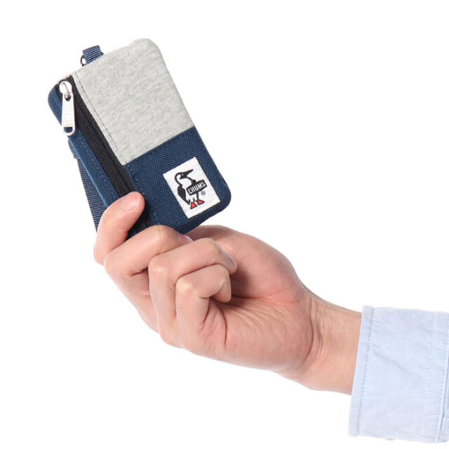 ちゃむページ CHUMS チャムス Commuter Pass Case Sweat Nylon コミューター