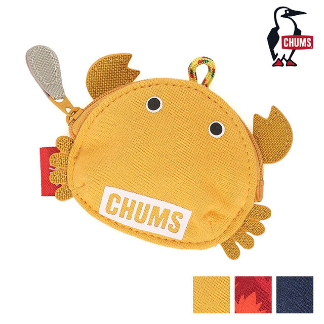 CHUMS チャムス Crab Zip Coin Case クラブジップコインケース CH60-3716