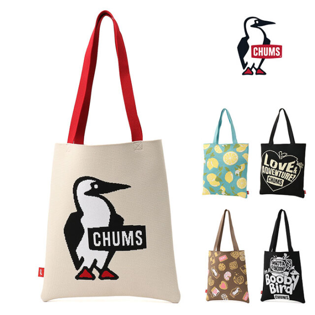 CHUMS チャムス Jacquard Knit Tote Bag ジャカードニットトートバッグ