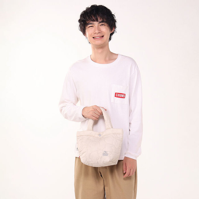 CHUMS チャムス Booby Stitch Mini Tote Bag ブービーステッチ