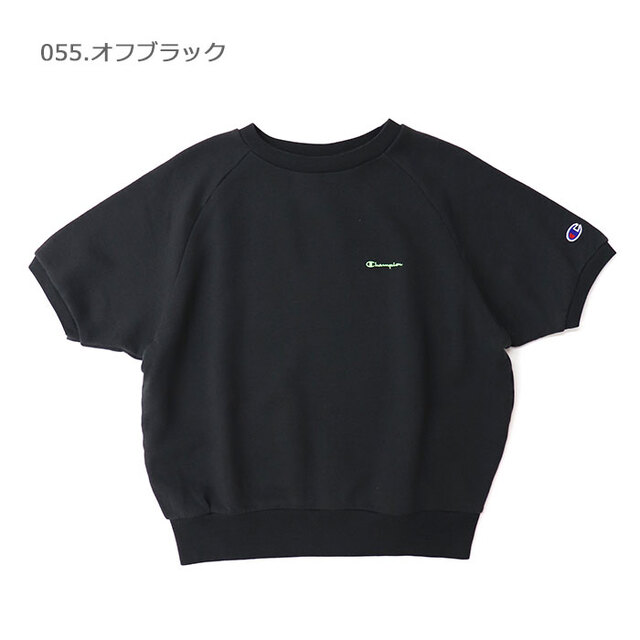 Champion チャンピオン レディース ショートスリーブ スウェットシャツ CW-D006