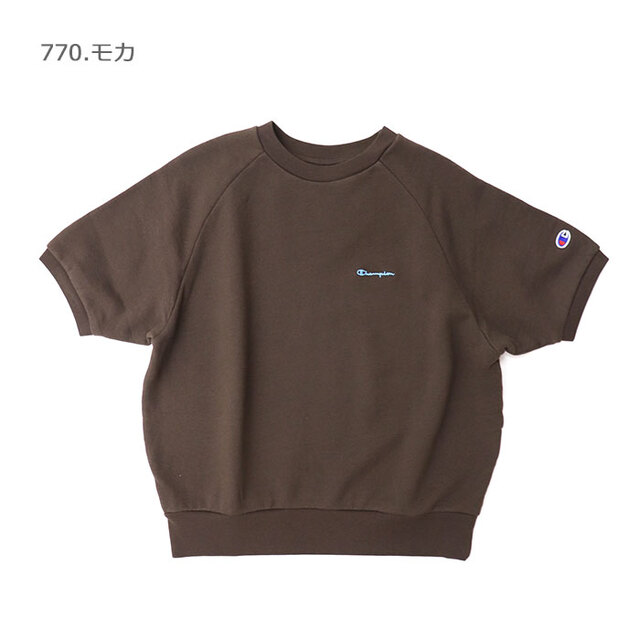 Champion チャンピオン レディース ショートスリーブ スウェットシャツ CW-D006