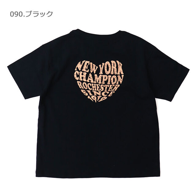 Champion チャンピオン レディース ショートスリーブTシャツ 『NEW YORK CHAMPION ROCHESTER SINCE 1919』 CW-D323